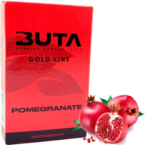 Tabak-Buta-Gold-Line-Pomegranate-Granat-50-gr